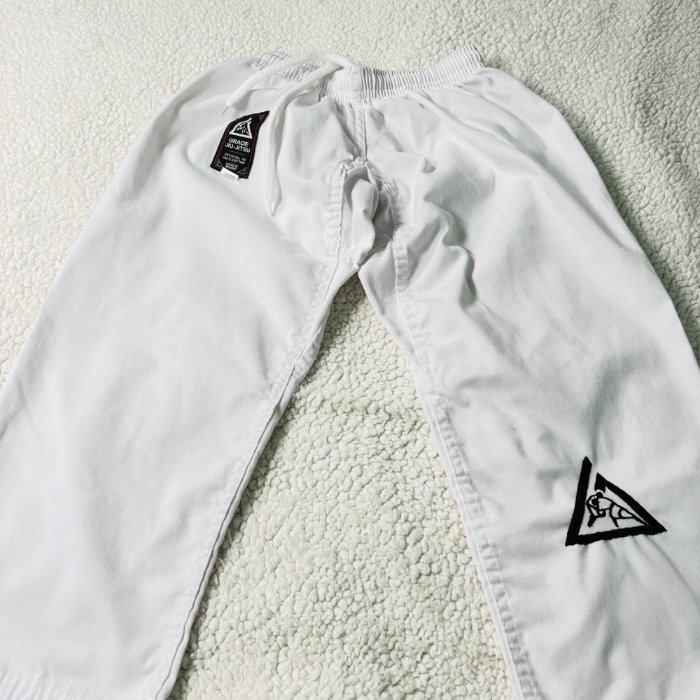 Gracie Jiu Jitsu Official GI 000/110 100% Cotton Toddler 4 Pants